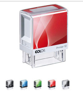 Tampon <span class=keywords><strong>encreur</strong></span> auto-<span class=keywords><strong>encreur</strong></span> P10 10x 27mm en plastique ABS et caoutchouc pour décoration, vente en gros - Product Image 4