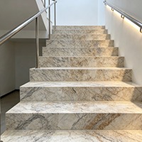Dalles de granit blanc américain de qualité supérieure, découpées sur mesure, pour cuisines extérieures, escaliers, design moderne, vente en gros directe usine