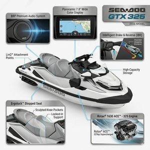 Moto Acuática Sea-Doo GTX Premium Touring de 325HP con IDF e <span class=keywords><strong>IBR</strong></span> - Product Image 1