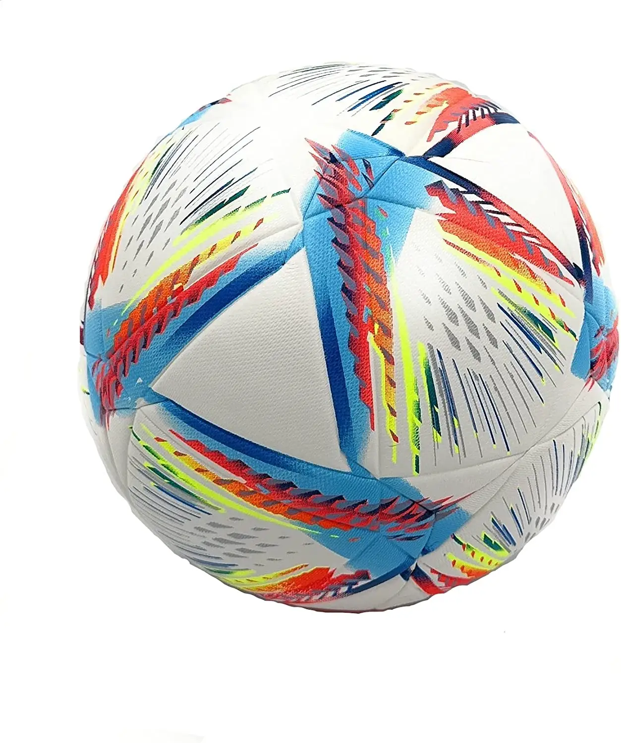 Stok terlaris sepak bola resmi ukuran 5 PU bola Amerika sepak bola kustom kualitas tinggi latihan pertandingan sepak bola