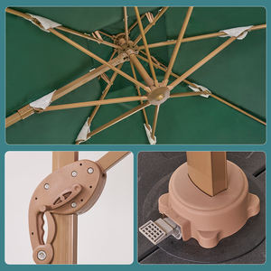 Sombrilla Comercial para Jardín Tipo Cantilever <span class=keywords><strong>de</strong></span> Alta Resistencia para Patio Parasol para Exteriores <span class=keywords><strong>de</strong></span> 8 Pies Grande con Función Giratoria - Product Image 2