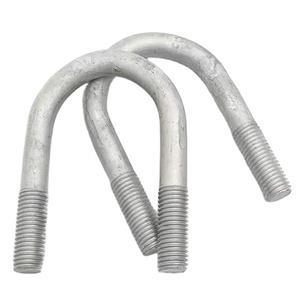 Chất lượng cao kẽm mạ thép carbon din3570 <span class=keywords><strong>U</strong></span> Bolt cho xe tải thuyền cách sử dụng ống kẹp vuông Bolt - Product Image 6