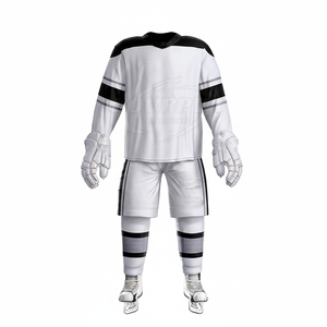 Uniformes de Hockey sobre Hielo 2025 Personalizados, Cómodos, Transpirables, de Alta Calidad, 100% Poliéster, de Secado Rápido, con Impresión de Logotipo a Bajo Precio - Product Image 1