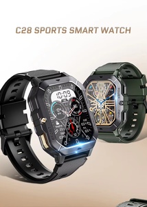 Nuevo Reloj Inteligente 2026 1ATM C28 Estilo Deportivo para Exteriores, Llamadas Telefónicas por BT, Contestar Llamadas, Batería de Larga Duración de 410 mAh - Product Image 1