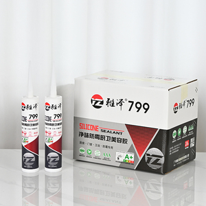 Scellant silicone anti-moisissure <span class=keywords><strong>Yaze</strong></span> 799 300 ml, scellant polymère MS imperméable pour cuisine, salle de bain, fenêtre, porte - Product Image 1