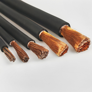 Câbles et fils électriques en caoutchouc flexibles Huaqi en gros <span class=keywords><strong>10</strong></span> 16 25 35 50 70 95 mm² en cuivre 1/0 2/0 4/0 pour soudage - Product Image 3