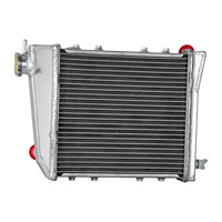 Radiateur en aluminium à 2 rangées GTGMOTO pour AUSTIN/ROVER MINI COOPER/MORRIS TOUTES MODÉLLES MT 67-91