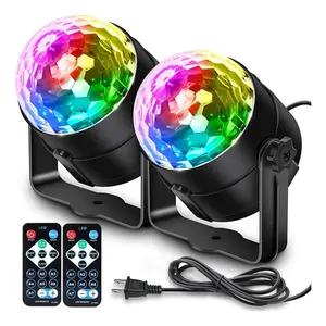 Colorful LED RGB DJ Club Disco KTV Party Magic Ball Crystal Effect Light Stage Lighting Dance Lamp Decoration