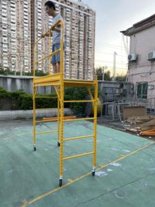 <span class=keywords><strong>Mini</strong></span> échafaudage réglable en aluminium de Chine pour la construction de bâtiments <span class=keywords><strong>Mini</strong></span> échafaudage <span class=keywords><strong>tour</strong></span> d'escalier échafaudage à <span class=keywords><strong>vendre</strong></span> - Product Image 3