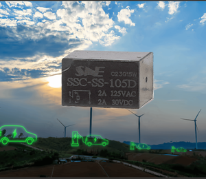 Relais de clignotant électromagnétique à branchement rapide pour <span class=keywords><strong>moto</strong></span>, modèle SNE SSC-SS-105D 125AV/30VDC, montage sur circuit imprimé - Product Image 1