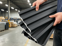 Panneaux d'isolation thermique en aluminium réfléchissant le soleil, plusieurs options de couleurs pour la construction de chambres froides préfabriquées commerciales