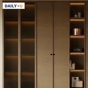 Armoire personnalisée <span class=keywords><strong>Slimline</strong></span> moderne finition mate pour petits espaces avec tiroirs coulissants cachés - Product Image 4