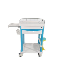 Chariot d'urgence en ABS de qualité médicale, mobilier hospitalier pour équipement d'urgence, marque Jining Herta, garantie 1 an