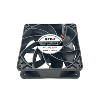 Ventilateur DC 24V haute performance étanche avec protection IP68, contrôle intelligent de la vitesse haute pression, 3000-4000 tr/min