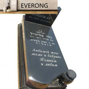 Israël Style Absolu Noir Granit Monuments Designs Tombstones <span class=keywords><strong>Prix</strong></span> - Product Image 1