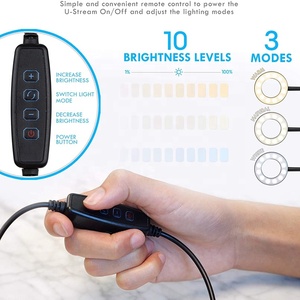 Lampe à clip vidéo Vlog Phone Beauty Live LED Ring Light Photography Selfie Live Streaming <span class=keywords><strong>Blog</strong></span> Live Broadcast Makeup Table Desktop Clip Lamp - Product Image 6