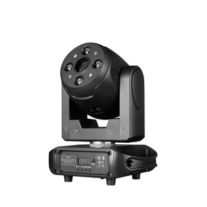 4 + 4 + 1 lăng kính mô hình Laser giai đoạn thanh ánh sáng rực rỡ ánh sáng LED ánh sáng mềm mại lắc đầu Flash - Product Image 2