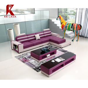 Set <span class=keywords><strong>Sofa</strong></span> bentuk L kulit ungu desain sederhana Modern multifungsi Set furnitur ruang tamu rumah <span class=keywords><strong>Sofa</strong></span> bagian sudut <span class=keywords><strong>Sofa</strong></span> - Product Image 1