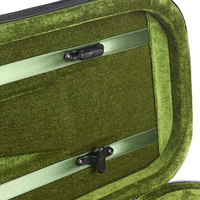 Professional Dustproof Hard Box Violin Case Pressure-Resistant Canvas with Lock Instrument Bags & Cases