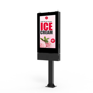 Monitor LCD de alto brillo, sistema de pedido de restaurante de comida rápida de 55 pulgadas, pantalla LCD, unidad Digital a través del tablero del menú - Product Image 5