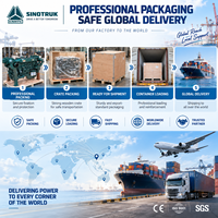 Moteur principal marin SINOTRUK WD615.64C02N 6 cylindres 158 kW 215 CV 1800 tr/min pour bateau de pêche, bateau de transport et bateau de travail