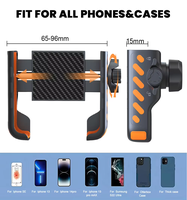 Nouveau support de téléphone pour voiturette de golf à clip arrière, support de téléphone portable pour buggy de golf, vente en gros, personnalisé pour salle de sport, tapis de course