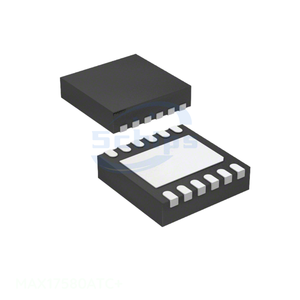 Compre Componentes Electrónicos en Línea MAX17580ATC+ 12 WFDFN Canal del Fabricante de Gestión de Energía (PMIC) con Contacto Expuesto - Product Image 1
