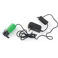 Adaptateur SY-1016 35W 12V 220V Mini pompe à eau submersible avec fraise à rainurer pour nettoyage de fontaine d'aquarium d'étang