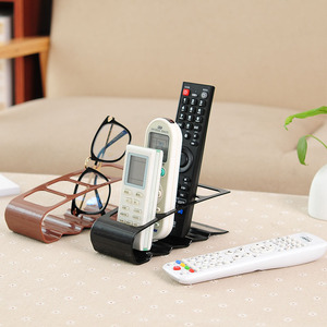 Creative Four Compartment Remote Control Storage Rack Plastic Desktop Organizer for Living Room Coffee Table - Product Image 2