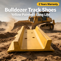 Plaquettes de chenilles en acier OEM pour bulldozer Caterpillar CAT série D6R – Pièces de rechange pour train de roulement