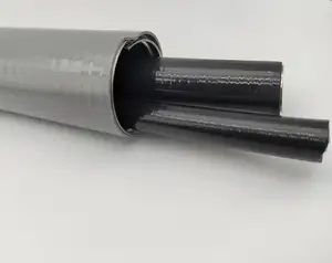 Grosir kualitas tinggi hitam abu-abu PVC cair ketat konduit fleksibel