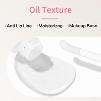 Huile à Lèvres Repulpante Végétalienne Rose Fruité Hydratante Transparente Nourrissante pour Lèvres Sèches, Vente en Gros