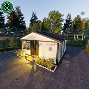 Casa Modular Prefabricada, Panel de Listones Verticales, Cabaña Prefabricada, Estructura de Acero Ligero, Casa de Vacaciones, Oficina - Product Image 6