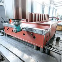 YOGIE Poutre transversale robuste en fonte pour fraiseuse à portique, grande taille OEM, pièces de traverses usinées de haute précision, ISO9001