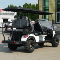 Carrito de Golf UCB-14 para 6 Pasajeros, para Campos de Golf, Zonas Escénicas, Parques y Proyectos Turísticos, con Volante a la Derecha