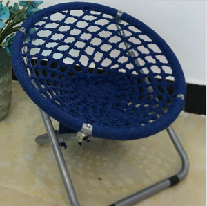 Silla Bungee, Mueble Portátil con Marco de Acero, Silla <span class=keywords><strong>Luna</strong></span> Plegable con Asiento Giratorio, Función de Inclinación con Mango, Uso Interior/Exterior - Product Image 4