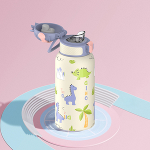 550ml 3d Printing Classic Design Double-wall Stainless Steel Water <b>Bottle</b> Vacuum <b>Flask</b> For Kids Travel Drinkware - Product Image 2
