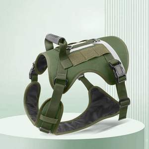 En popüler özel logo açık yansıtıcı eğitim köpek koşum su geçirmez Oxford Pet köpek yelek koşum örgü yastıklı köpek koşum - Product Image 3