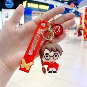 พวงกุญแจยางซิลิโคนนิ่ม แฮร์รี่ พอตเตอร์ แฮร์รี่ จินนี่ แฮร์รี่ แฮร์รี่ จินนี่ แฮร์รี่ จินนี่ อัลบัส ดัมเบิลดอร์ ลอร์ดโวลเดอมอร์ ด็อบบี้ รอน วีสลีย์ - Product Image 2