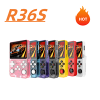 Console de jeu portable rétro R36S, écran IPS de 3,5 pouces, 640x480, Linux RK3326, 64 Go, 128 Go, 20 000 jeux, lecteur de jeux vidéo portable