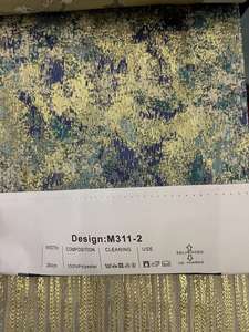 Tela jacquard opaca de alta precisión para cortinas y ropa, nuevo diseño de alambre dorado a rayas <span class=keywords><strong>Vintage</strong></span>, 2022 - Product Image 6