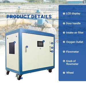 Dispositivo Industrial de Producción de Oxígeno AERTI, Máquina de Oxígeno de Gran Volumen de 20 Lpm para Acuicultura - Product Image 3