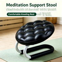 Chaise de méditation au sol, banc de prière, siège de méditation, tabouret de méditation à genoux, siège de méditation pour studio, prière