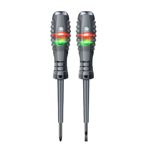 Destornillador Magnético Profesional de Cabeza Plana, Doble Función, con Pantalla Digital de Medición y Lápiz de Prueba de Luz de Color D25004A- - Product Image 6
