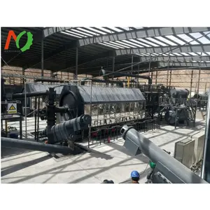 Automatic Semi Continuous Pyrolysis Plant Convert Waste Tyre/Oil Sludge To Pyrolysis Oil Pyrolysis Equipment
