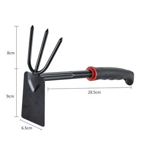 Ensemble de houes de jardin en 8 pièces, houe à fleurs pour potager avec houe à cinq dents, ensemble d'outils de jardinage pour l'agriculture - Product Image 4