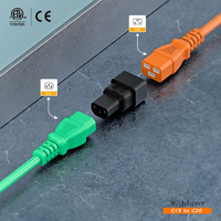 Adaptateurs certifiés ETL, adaptateur d'alimentation C20 vers C13, adaptateur de prise C13 vers C20, adaptateur secteur PluGrand WA-0088 15A 125V AC pour UPS/PDU, etc.