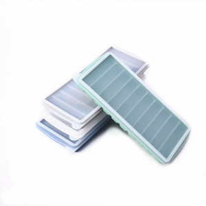 Reusable Narrow Silicone Long Ice Stick Cube Tray With Lid for Small Mouth <b>Water</b> <b>Bottle</b> - Product Image 6