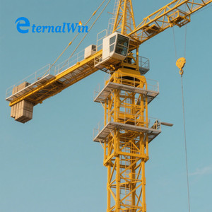 Meilleur prix Grue à tour QTZ63 avec <span class=keywords><strong>t</strong></span>ête de marteau, capacité de levage maximale de 5 tonnes - Product Image 5