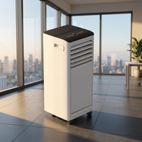 Aire Acondicionado Portátil de 3000 BTU con Refrigerante R290, Bajo Consumo, 110-120V 220-240V, con 1 Año de Garantía